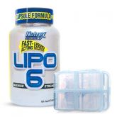 Lipo 6 (120 caps) [Grátis Porta-Cápsulas] - Nutrex